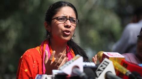 DCW Chief Swati Maliwal Claims Union Minister Backing Delhi Sex Racket Delhi News The Indian