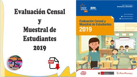 Evaluación Censal y Muestral de Estudiantes 2019 Tu Amawta