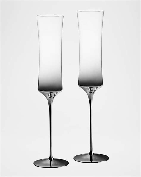 NUDE Dream Parade Champagne Glasses Set Of 2 Neiman Marcus