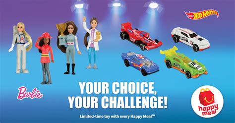McDonald S Malaysia Introduces Happy Meal Barbie Hot Wheels Hype Malaysia