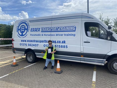 Congratulations to Will on... - Essex Transport Training