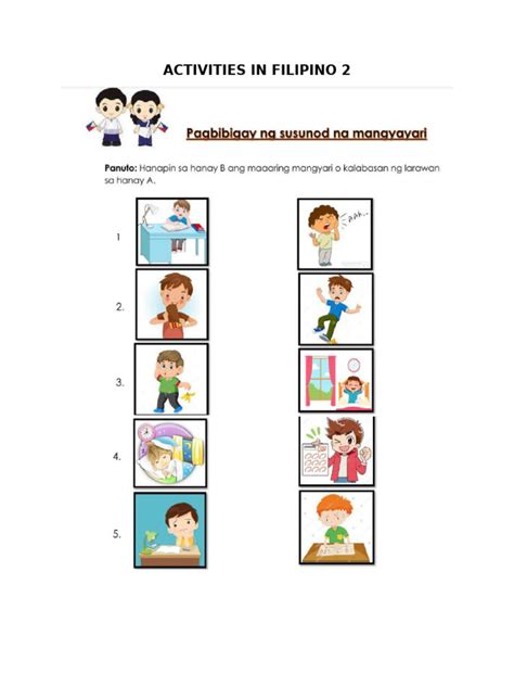activities  filipino