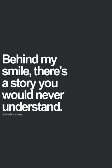 smile   story    understand citater om