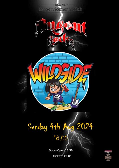 Wildside, Ebbw Vale Ex-Servicemens Club, NP23 6EF Ebbw Vale, United