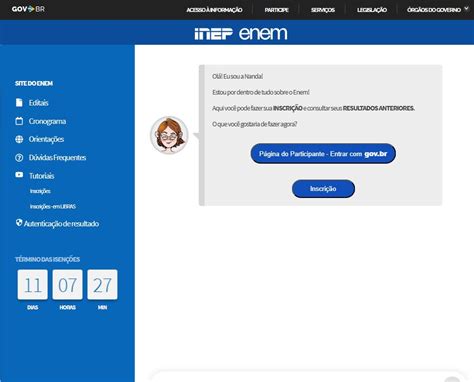 Enem 2025 Data Inscrição