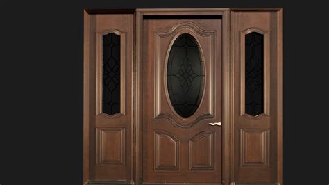 Custom Front Door Free 3d Model Obj 3ds Free3d