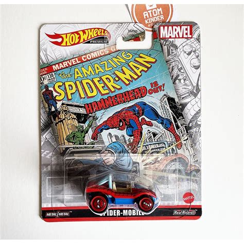 Hot Wheels Spider Mobile Retro Entertainment 2022 Dash H Shopee Malaysia