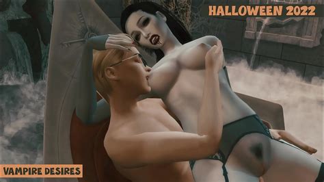 Sims Halloween Part Vampire Desires Horror And Sensual Version Xvideos