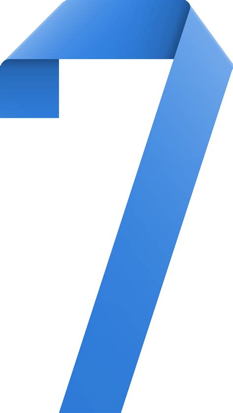 ribbon number  transparent png clip art imageub transparent