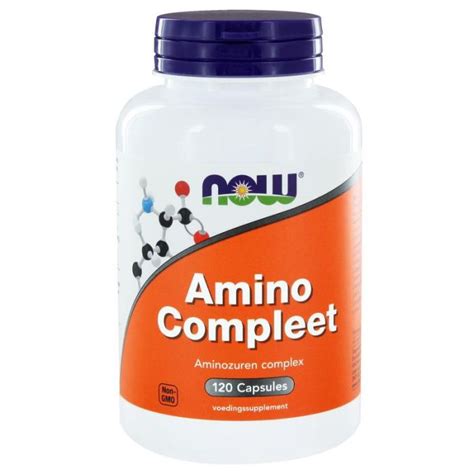 NOW Amino Complete 120 capsules (Amino Compleet) :: Gezonderwinkelen.nl