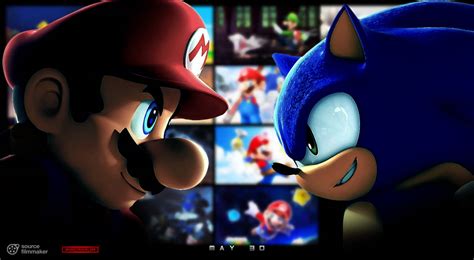 (SFM) Mario/Sonic Music Video - Main Teaser Art by MarioT209 on DeviantArt