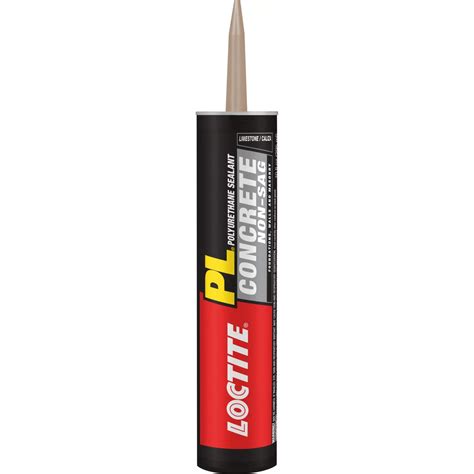Loctite Pl Polyurethane Sealant Concrete Non-Sag, Pack of 1, Gray 10 fl