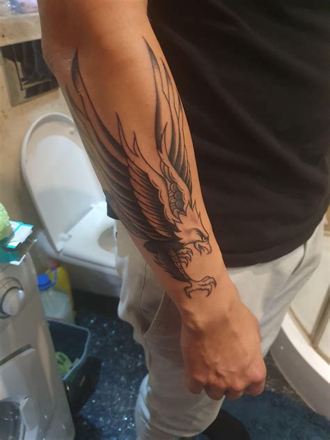 tribal tattoo for men forearm 13