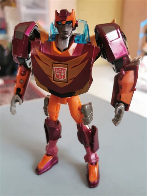 TAKARA DELUXE TRANSFORMERS ANIMATED RODIMUS HOT ROD Hobbies Toys Toys Games On Carousell