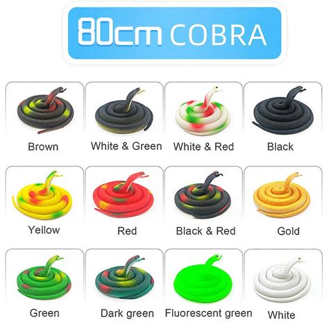 Large Rubber Snake,Realistic Rubber Scary Snake Toy, 80cm Fake Large