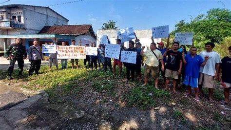 Warga Protes Kejanggalan Jelang Ganti Rugi Tanah Proyek Tol Curiga Ada