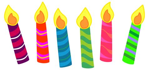 birthday candles png birthday candles transparent background