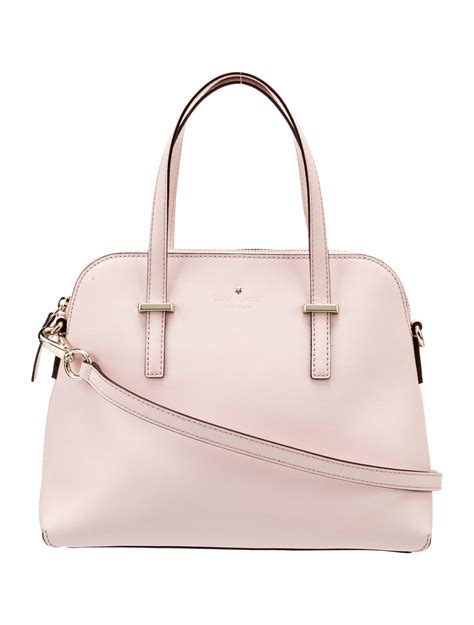 Kate Spade New York Saffiano Leather Handle Bag - Pink Handle Bags