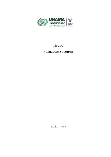 Podemos Afirmar Quanto A Estrutura Formal De Um Trabalho Academico