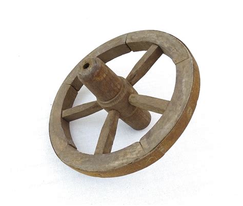 Wooden Wheelbarrow Wheels