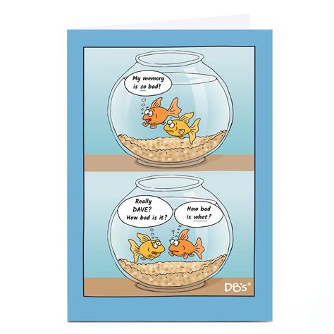 Buy Personalised Heritage DB's Card - Memory Problems for GBP 2.99