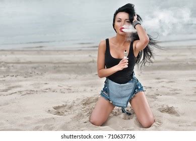 Naked Woman Vaping Images Stock Photos Vectors Shutterstock