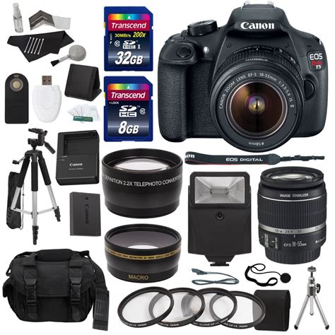 Canon EOS Rebel T5 Digital SLR Camera Body With EF-S 18-55mm – Digital