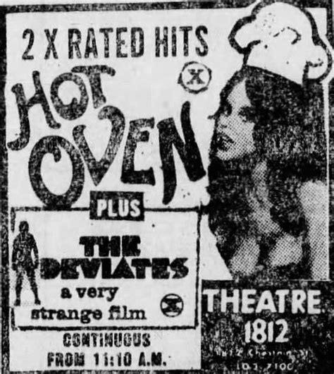 The Hot Oven 1975 The Deviates Adult Double Feature