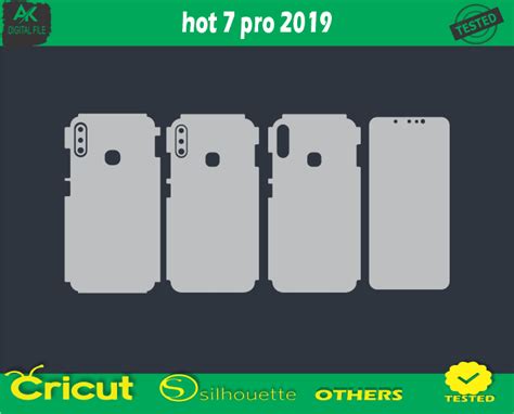 Infinix Hot Pro Skin Vector Template Ak Digital File