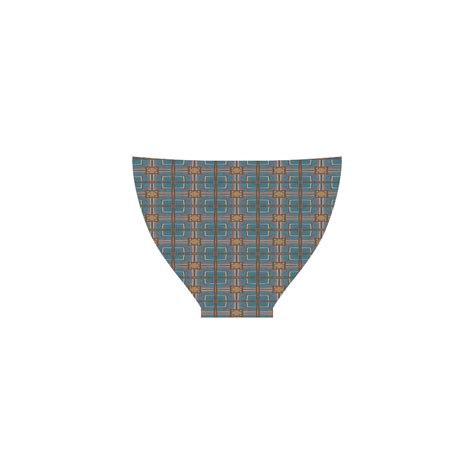 Iron Plate Blue Custom Bikini Swimsuit ID D