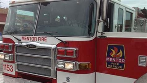 Mentor No Injuries After Flash Fire At Business