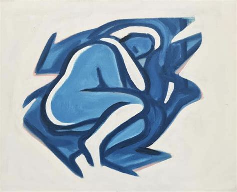 Tom Wesselmann Study For Blue Nude Hamilton Selway