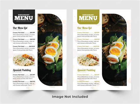 premium psd  menus   restaurant   open   menu