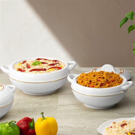 SQ Professional Ambiente Insulated Hot Pot Royal Set Pc White