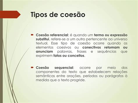 O Que E Coesao Textual - 7