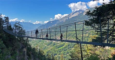 Hiking Bisse Du Torrent Neuf In Valais Packed Again