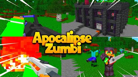 Mod De Apocalipse Zumbi Minecraft Download Para Celular - NOVA ATUALIZAÇÃO DO MELHOR ADDON/MOD DE APOCALIPSE ZUMBI PARA MINECRAFT ...