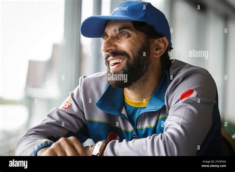 Pakistan Cricket Captain Misbah Ul Haq Photographed At Worcestershire