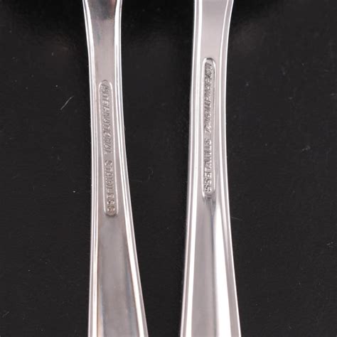 international stainless steel flatware mid  late  century ebth