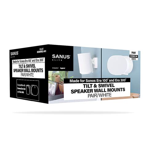 Customer Reviews Sanus Elite Adjustable Speaker Wall Mount For Sonos