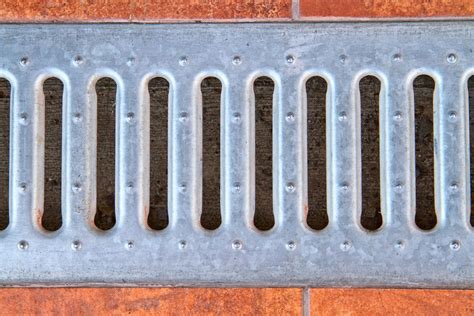 industrial trench drain works storee construction