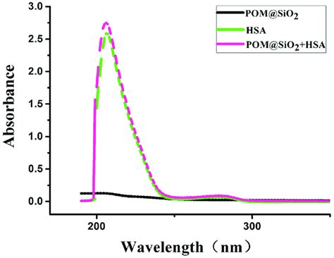 Effect Of Nanocomposites On The Absorption Spectra Of Hsa A Uv Vis Download Scientific