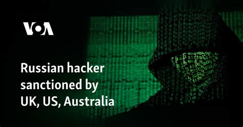 Hacker Russo Sanzionato Da Regno Unito Stati Uniti E Australia COLORnews