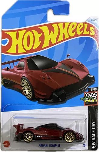Hot Wheels Pagani Zonda R Rojo 3 10 Hw Race Day 2024 Meses sin interés
