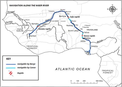 Benue River Map