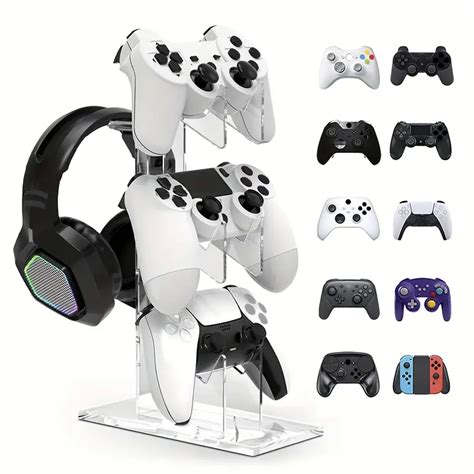 Universal 3 layer Controller Stand Headphone Stand Game - Temu