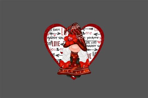 Valentines Gnome Sublimation Graphic By Exclusive Store · Creative Fabrica