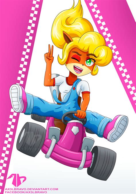 Coco Bandicoot ~ Crash Team Racing Nitro Fueled By Axlbravo On Deviantart