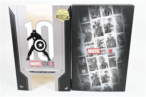 Hot Toys Mms Capit N America Concept Art Version Pel Cula Obra Eur Picclick Es