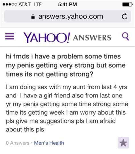 See Of The Dumbest Sex Questions Asked On Yahoo Answers Pic Nairaland General Nigeria